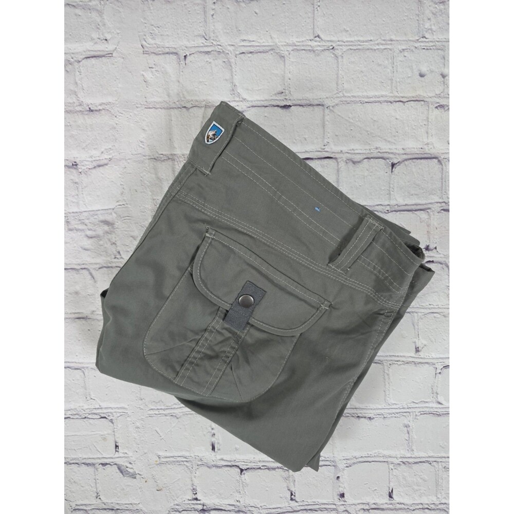 KÜHL Women's Cargo Pants 8 Reg Gray Outdoor Hiking Style# 6065